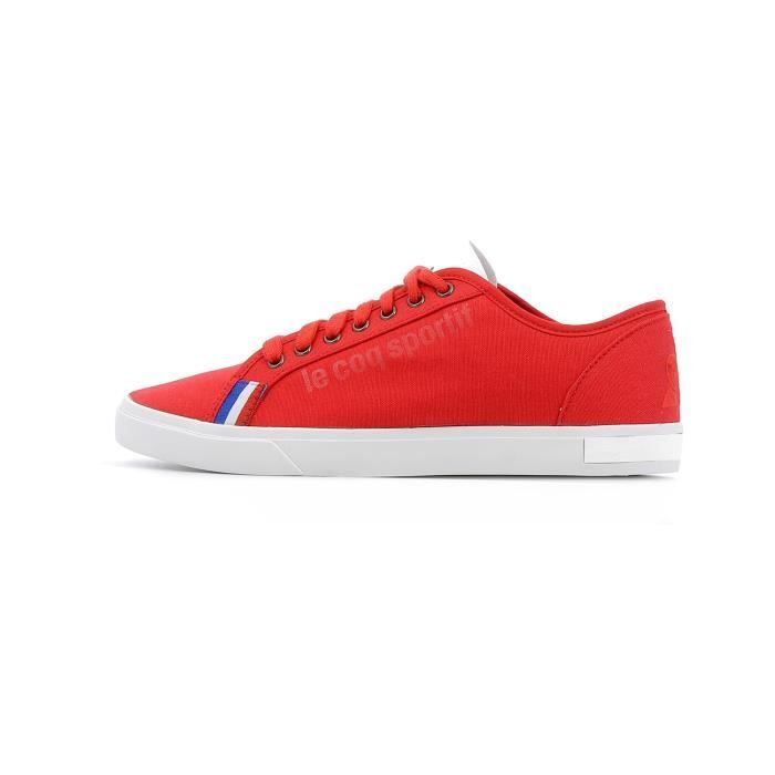 chaussure le coq sportif rouge