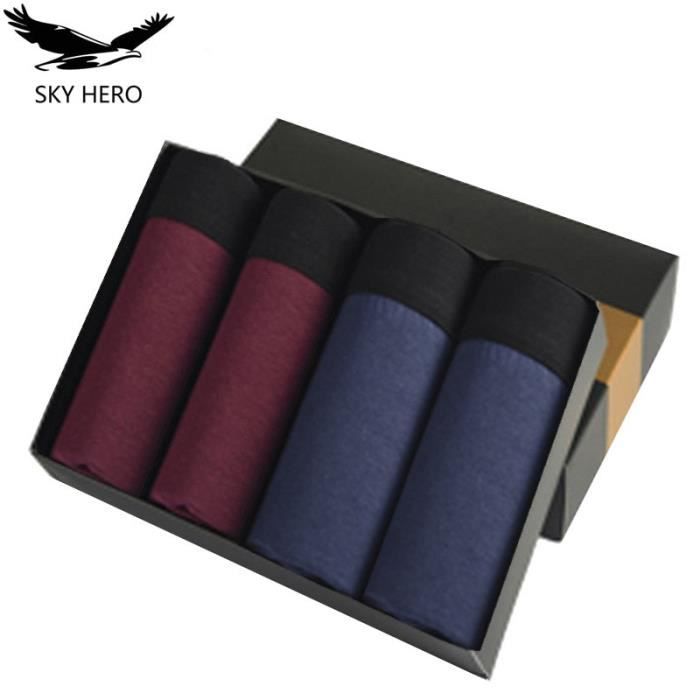 Channo Lot Boxers Homme Coton – Confort Doux Respirant Boxer Uomo Extensible Ceinture Élastique