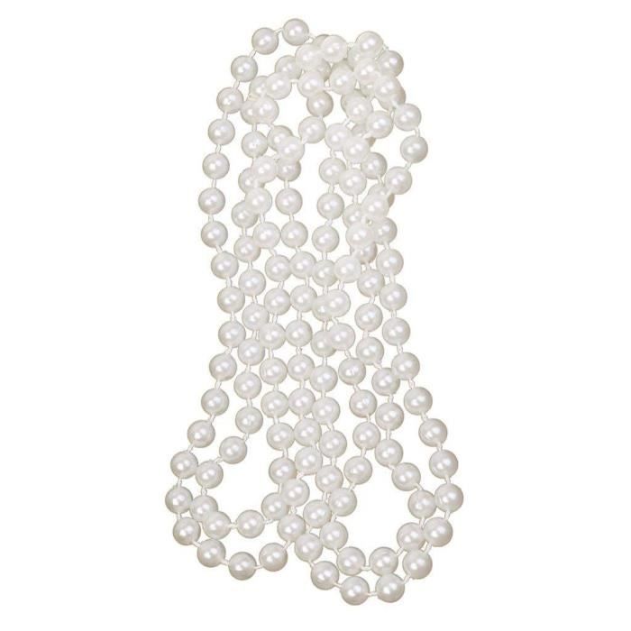 Accessoire Année 20 - YANSION - Charleston - Noir et or - Collier de perles  artificielles - Gants longs - Cdiscount Jeux - Jouets
