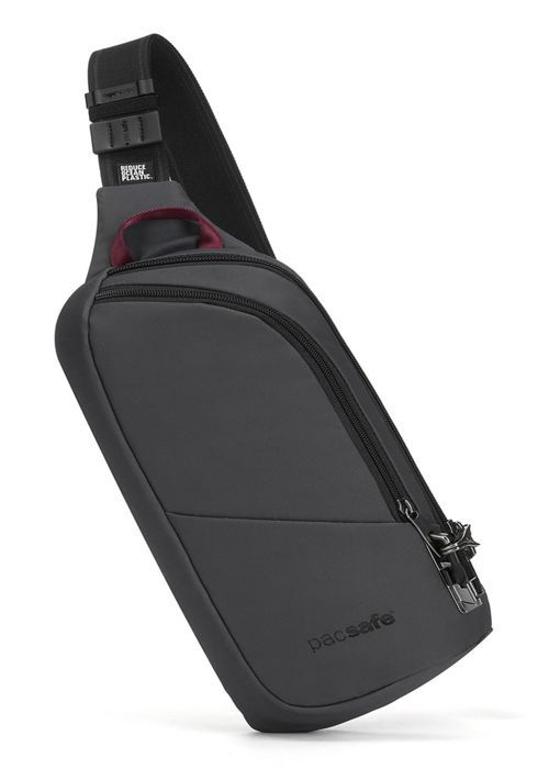 Pacsafe Sac Banane Antivol Écologique ECO - Ceinture De Voyage Sécurisée Et Spacieuse