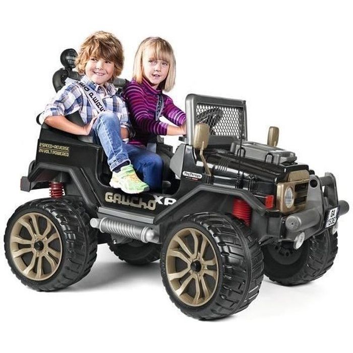 véhicule tout-terrain électrique - gaucho xp - peg perego