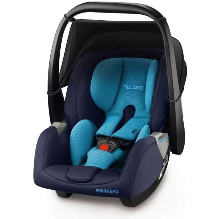 RECARO Siège Auto Coque Privia Evo Xenon Blue Groupe 0+