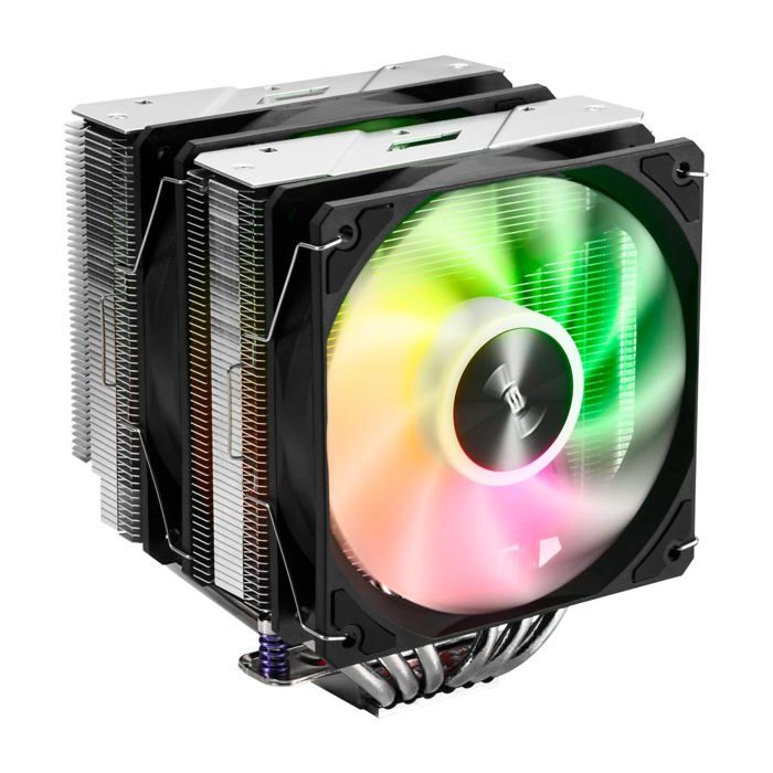 Refroidisseur de processeur REDRAGON MP7 Compatible AM4AM5 Aluminium - vue 2