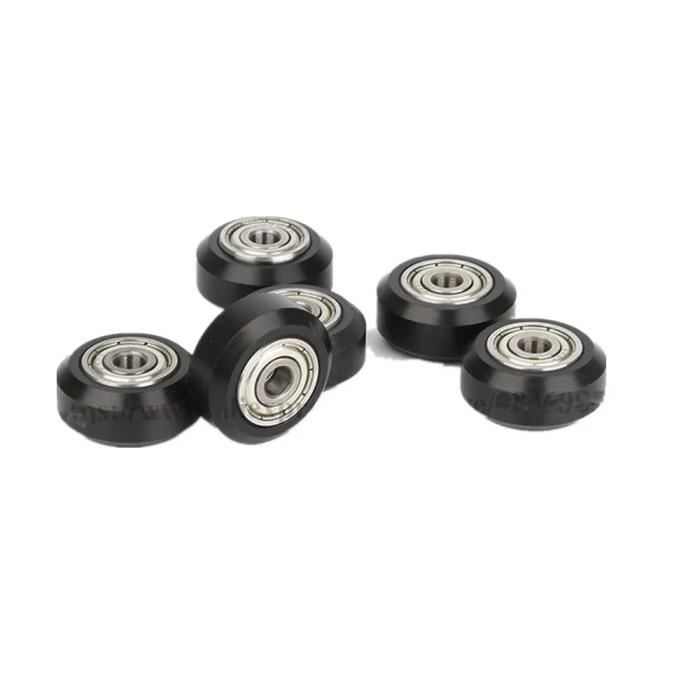 12 Poulies Plastique POM Pour Imprimante 3D - Roulements Linéaires - Diamètre 15.3mm