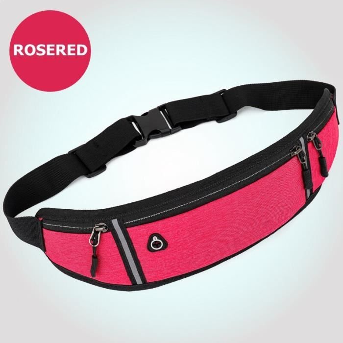 Ceinture De Course Limtula – Sac Banane Respirant, Plusieurs Poches, Tour De Taille 60-110cm, Pour Téléphone