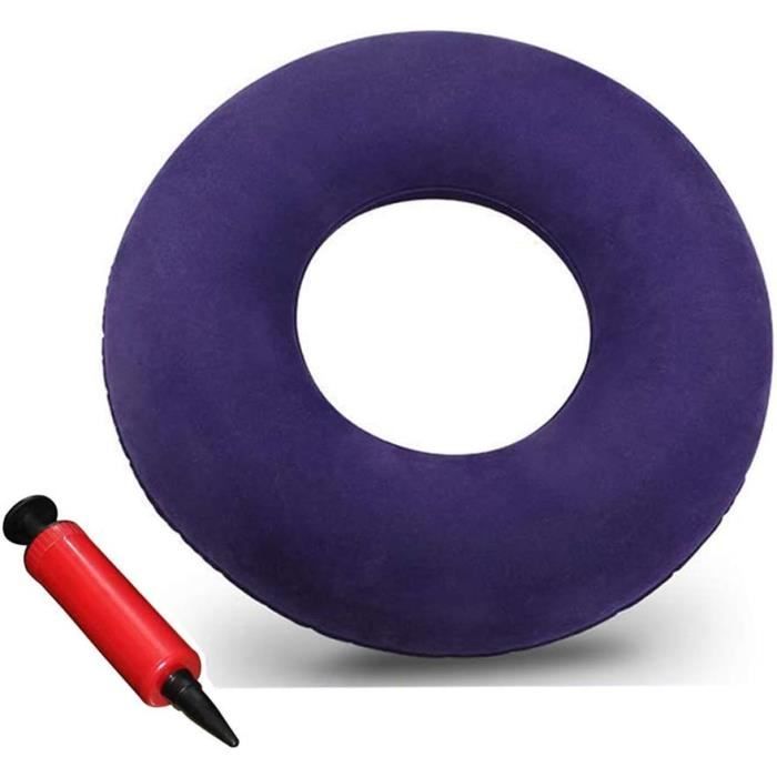 Coussin Gonflable Portable Azarxis - Léger (90g), Pliable, Charge 150kg - Pour Randonnée, Concert, Stade, Plage