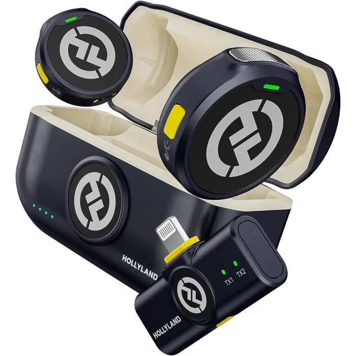 SMALLRIG Adaptateur De Montage Avec Cold Shoe Pour Mic Sans Fil, Pour DJI Mic/ Mic 2, Pour RODE Wireless Go II, Pour Hollyland C1, Avec Trou Fileté 1/4"-20, Conception Anti-chute - 4822