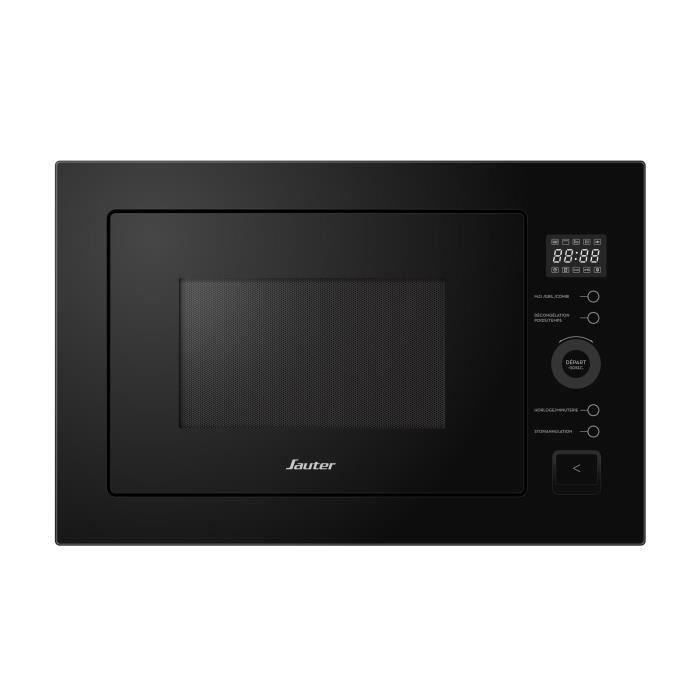 Micro-ondes encastrable SAUTER SMG2150B - Fonction grill - 25 litres - 1450 w - Noir