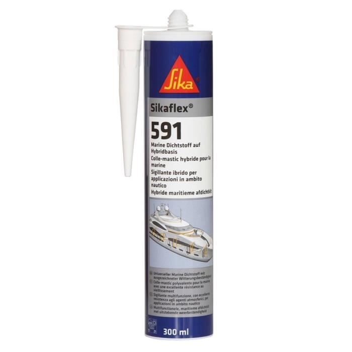 Sika SIKAFLEX 591 Blanc - Cdiscount Bricolage