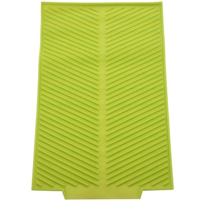 Tapis D'évier En Silicone Pour évier De Cuisine En Nid D'abeille Grand Tapis De Séchage De Vaisselle En Silicone, - Maison
