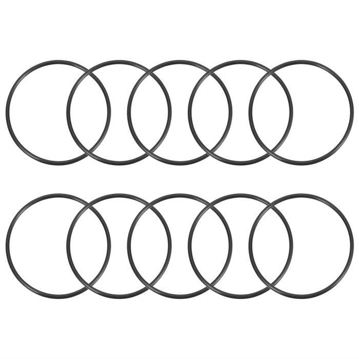 Joint Torique 10mm OD 6mm ID 2mm Largeur Métrique Nitrile Caoutchouc Joint étanchéité Paquet De