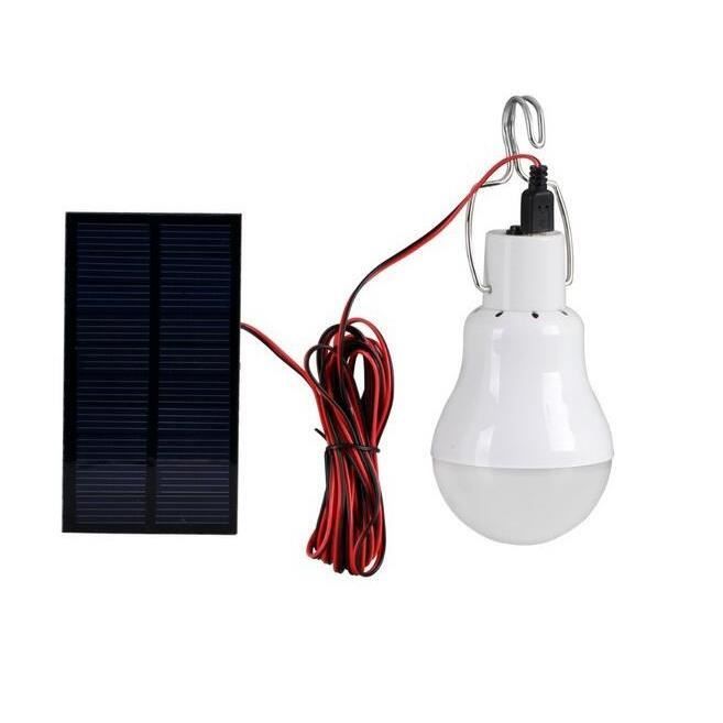 Led A Energie Solaire Lumiere Spot Ampoule Led Portable Lampe