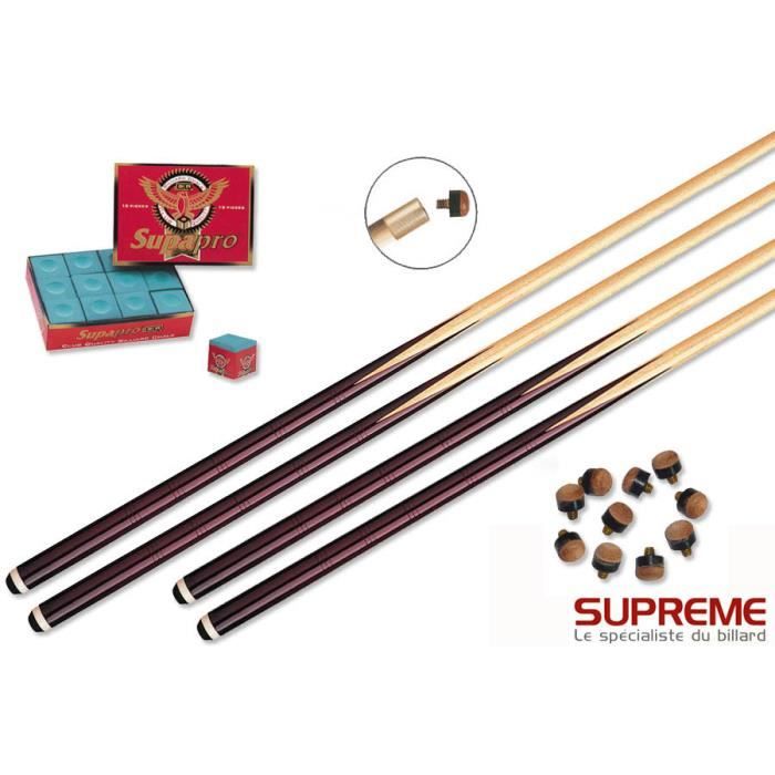 Cue Tips with Embouts De Baguette De 100 Pi/èces 10 Mm avec Bo/îte pour Queues De Billard Et Billard