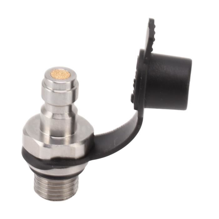Adaptateur Cylindre Gaz 0,5 M 21 Mm X 6,35 Mm BSPT Mâle - Pour Caravane Camping-Car 7kg 15kg