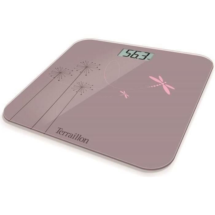 Pèse-personne TERRAILLON - Eden - électronique - Ultra-Plat - Marche/Arrêt Automatique
