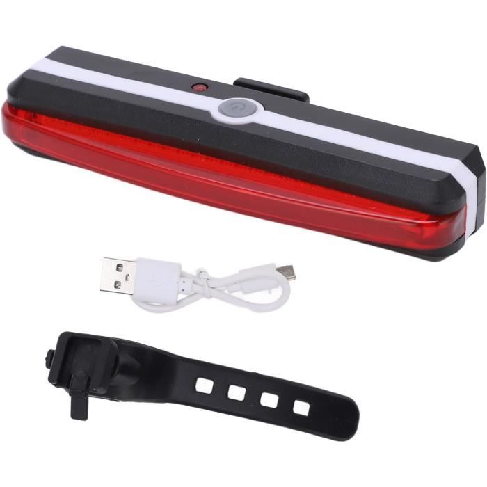 Feu Vélo Usb-c Feu Arrière Vélo WASAGA - 4 Modes éclairage - Batterie 500mAh USB-C - Étanche IPX4 - 168° Feu LED Vélo Feu Vélo Usb-c Feu Arrière Vélo WASAGA - 4 Modes éclairage - Batterie 500mAh USB-C - Étanche IPX4 - 168° Feu LED Vélo