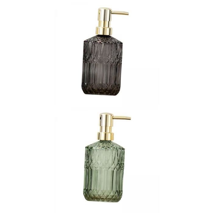 Lot De 2 Bouteilles Vides De Lotion De Salle De Bain Avec Distributeur Lot De 2 Bouteilles Vides De Lotion De Salle De Bain Avec Distributeur