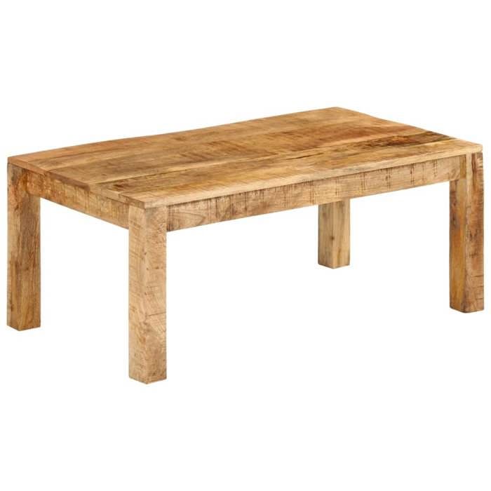 vidaXL Table basse 100x55x40 cm bois de manguier massif 353767