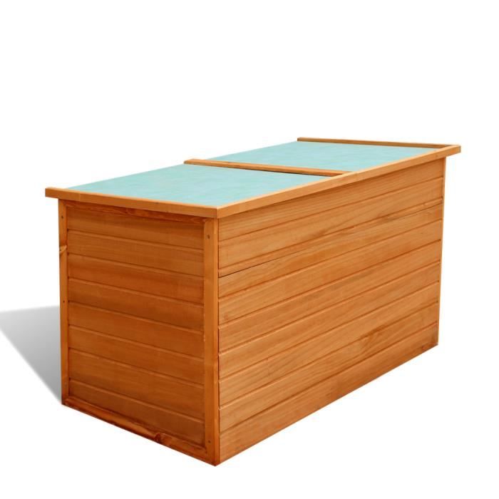 Coffre De Jardin Etanche En Bois Achat Vente Coffre D Exterieur Coffre De Jardin Etanche En Cdiscount