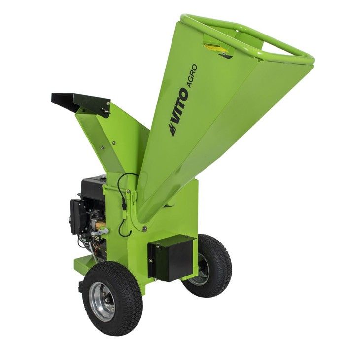 Broyeur de v&eacute;g&eacute;taux thermique 15CV 3 Lames de coupe Branches &Oslash; 10cm VITO 