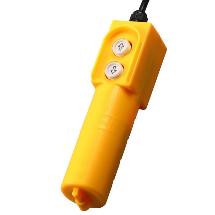 Télécommande Filaire Pour Grue/Palan - Bouton Haut/Bas - Étanche COB-61DR Avec Condensateur 30µF - 9