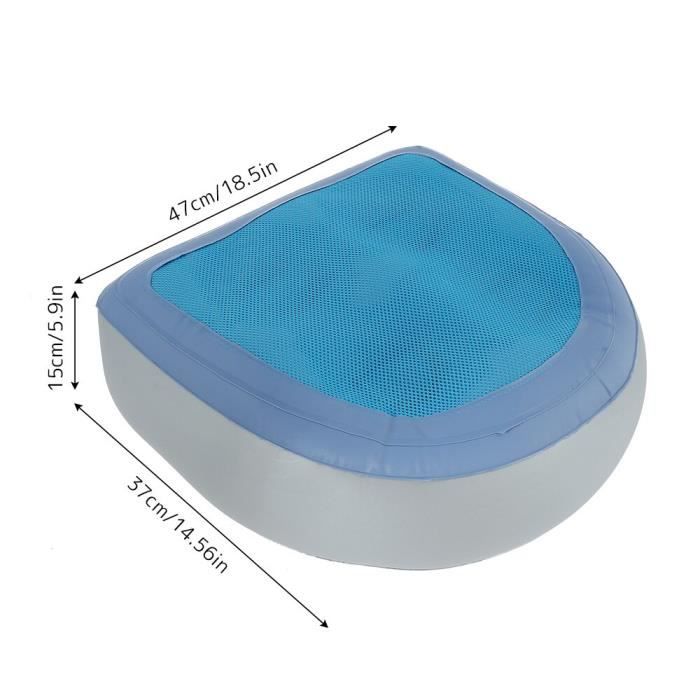 Lot De 4 Coussin Gonflable Pour Spa Niejgay - Siège Confortable 47x37x15cm Avec Ventouses Anti-Dérapant Pour Baignoire Et Piscine