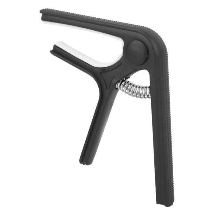 Zerone Capo de guitare à pince Guitar Capo Portable Clipon Spring Capo