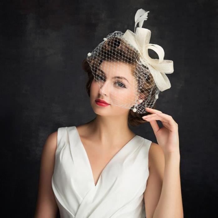 Coiffure chapeau mariage discount