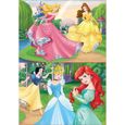 Puzzle Disney Princesses - EDUCA - 2x20 pièces - Pour enfants à partir de 4 ans-1