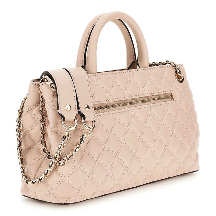 Sac à Main GUESS 'SACCHELLE' Beverlywood - Couleur Miel - Faux Cuir - Taille Moyenne - Neuf