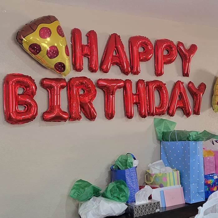 Bannière Joyeux Anniversaire à Nœuds Roses – Guirlande Décorative En Papier – Pour Fête Fille, Femme, Décoration Murale - 6