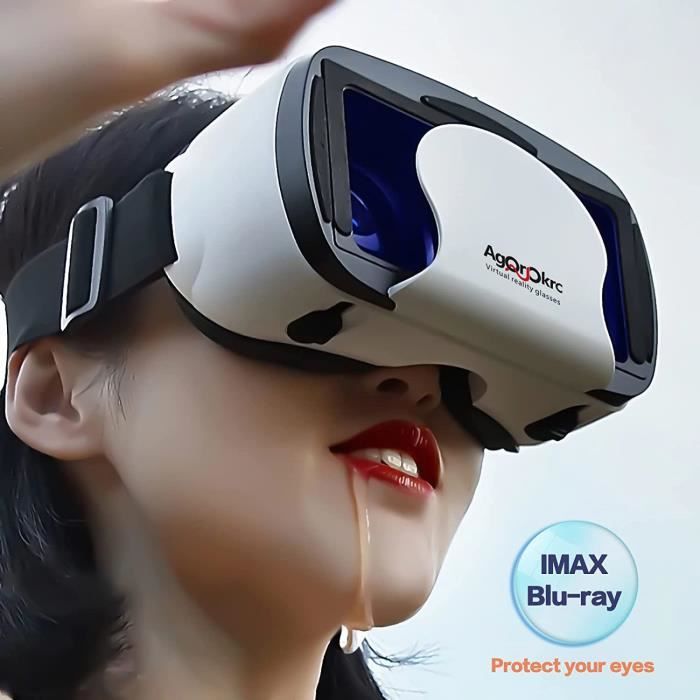 Casque VR r glable pour t l phone lunettes VR confortables