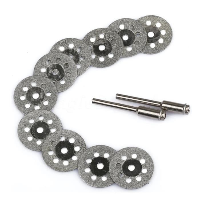 50 Disques Diamant Lapidaires – 5 Pièces De Chaque – Pour Outil Rotatif – Abrasif