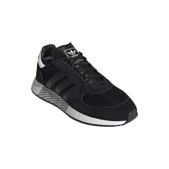 Basket adidas Originals MARATHON TECH ADIDAS ORIGINALS Noir Homme Polyester Lacets Noir Cdiscount Chaussures