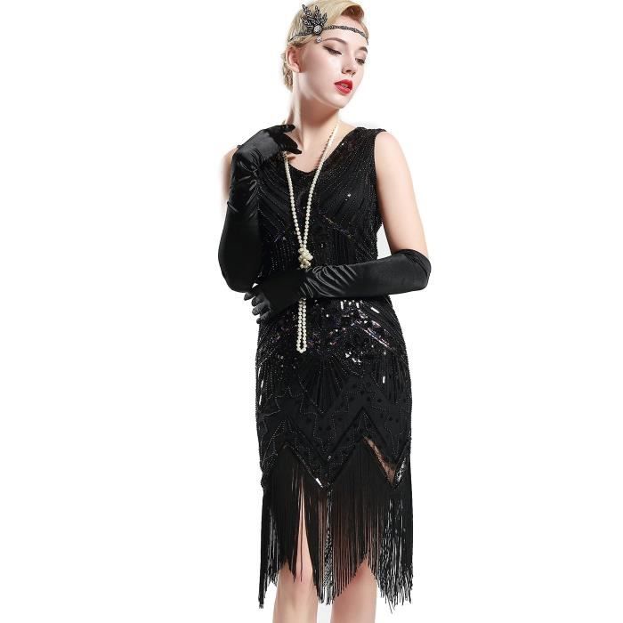 Robe 1920 femme sales