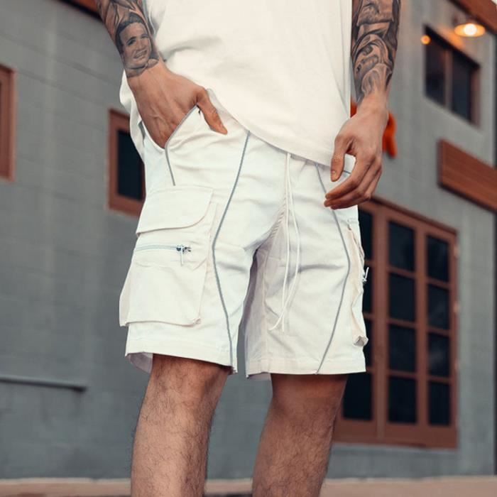 Short sport coton homme on sale