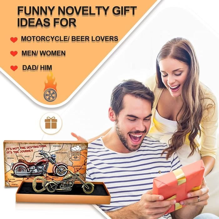 Cadeau homme : cadeaux originaux pour un amoureux de moto - Idées