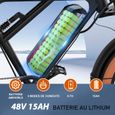 Vélo électrique tout-terrain COLORWAY BK29 - Pneu 4.0 Fat - Batterie 48V 15Ah - Shimano 7 Vitesses-2