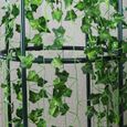 12PCS 220cm Plante Artificielle Feuille Guirlande Lierre Vigne Vert Décor Maison Jardin Mariage 3 Bo12477-2