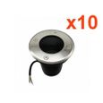 Spot LED Extérieur Encastrable pour Ampoule GU10 (Pack de 10)  - SILAMP-2