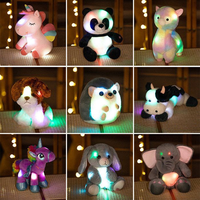 LICHENGTAI LED-Panda Plüschtier – Leuchtend, Kuschelig, 35 Cm – Süßes Geschenk Für Groß & Klein