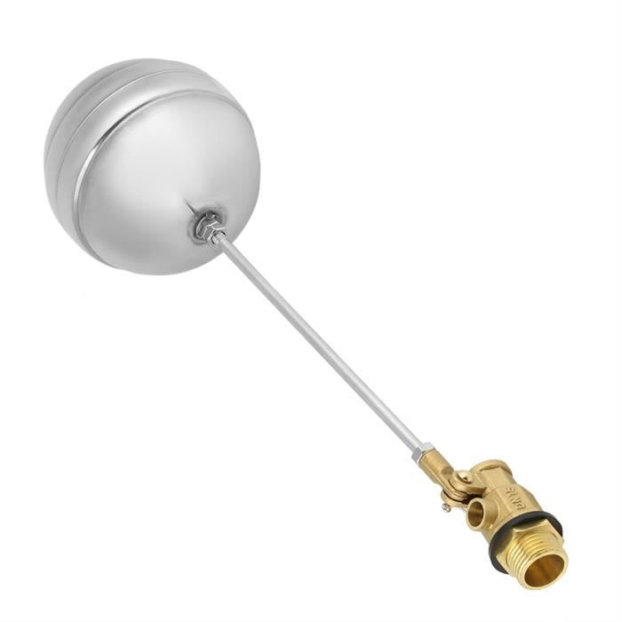 Vanne à Flotteur Automatique G1/2 - Robinet Flotteur Eau Pour Abreuvoir Et Réservoir - Économie D'eau Et Niveau Constant