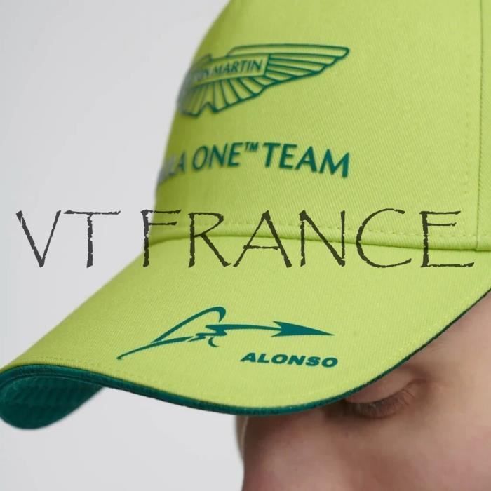 Casquette ASTON MARTIN F1 2023 Alonso & Stroll, Couleur: Vert Clair 3pcs -  Cdiscount Prêt-à-Porter