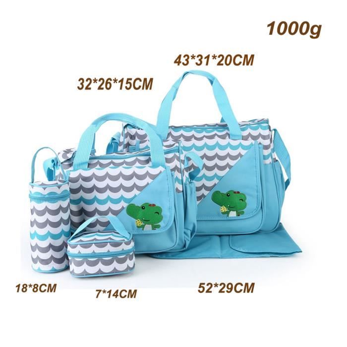 Maman Maternité Sacs Pour Bébé Trucs Petit Bébé Couche Sac à LaNger Pour  Mamans Voyage Femmes Sac Poussette Organisateur Sac à Couches