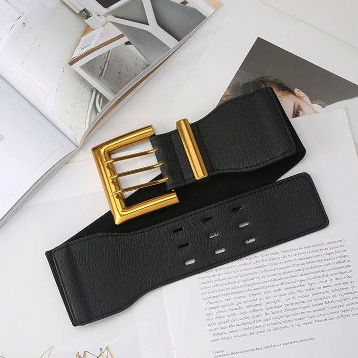 Ceinture dorée femme large new arrivals