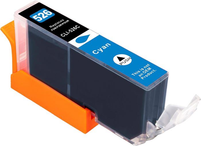 Lot De 5 Cartouches D'encre Compatibles Canon CLI-526 Jaune - Pour Imprimantes Pixma Série MG, MX, IP, IX