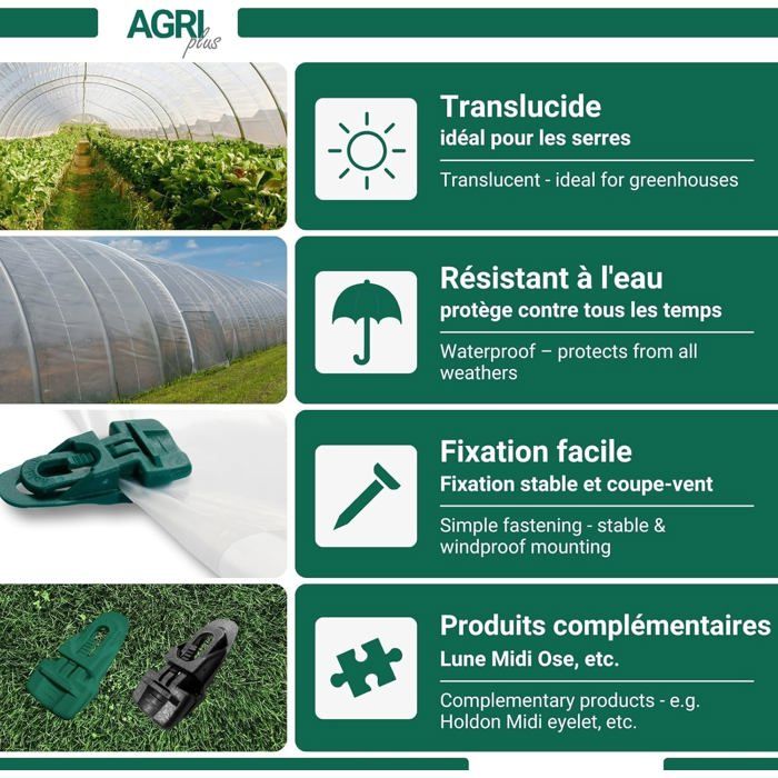 Film De Grille De Film De Serre Résistant à La Déchirure Avec