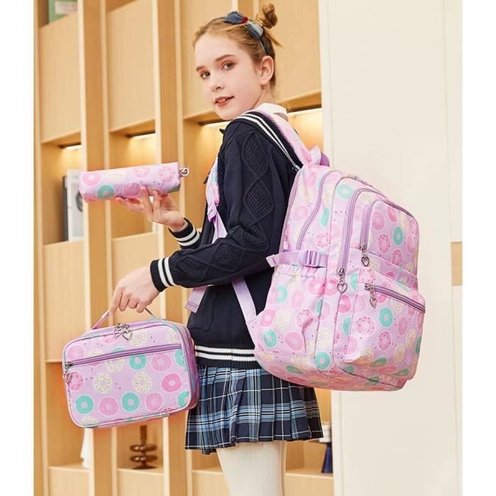 Sac A Dos Scolaire Marque Modele Violet Rose Sacs a dos pour enfant Violet Cdiscount Bagagerie Maroquinerie
