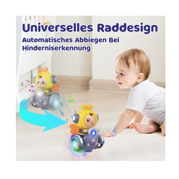 Jouet Mobile Rampant Pour Bébé - Centre D'activité éducatif, Plastique ABS, 11x8x7 Cm - Stimule Motricité Et Curiosité
