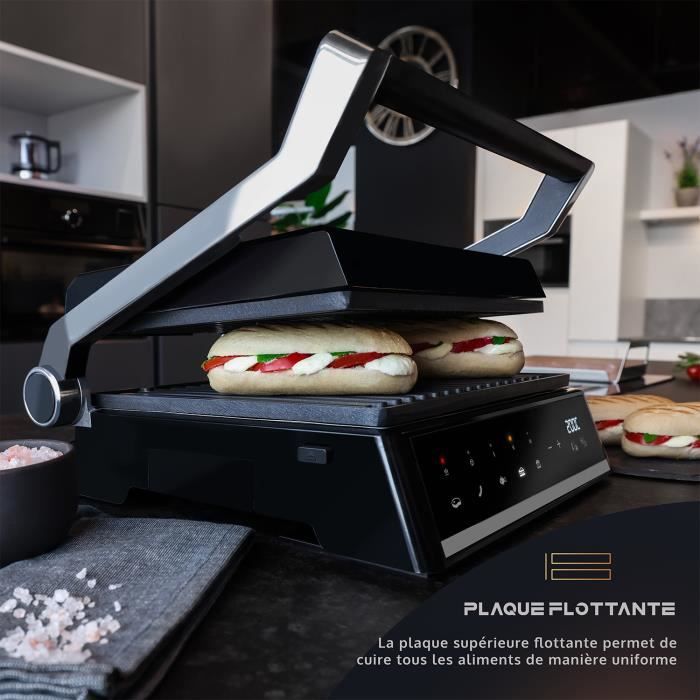 Grille viande JAP Integrill 2000W 180 Plancha Grill electrique Noir Cdiscount Electromenager